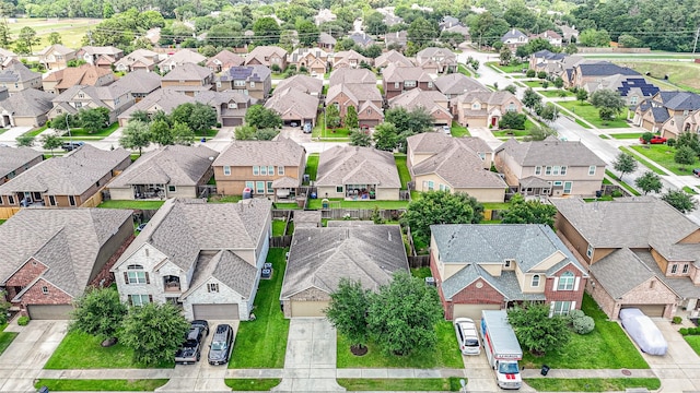 birds eye view of property featuring a residential view