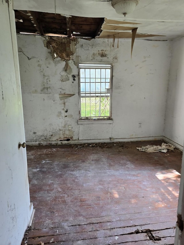 view of empty room