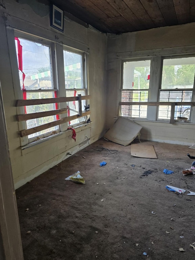 view of empty room
