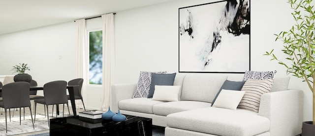 view of living area