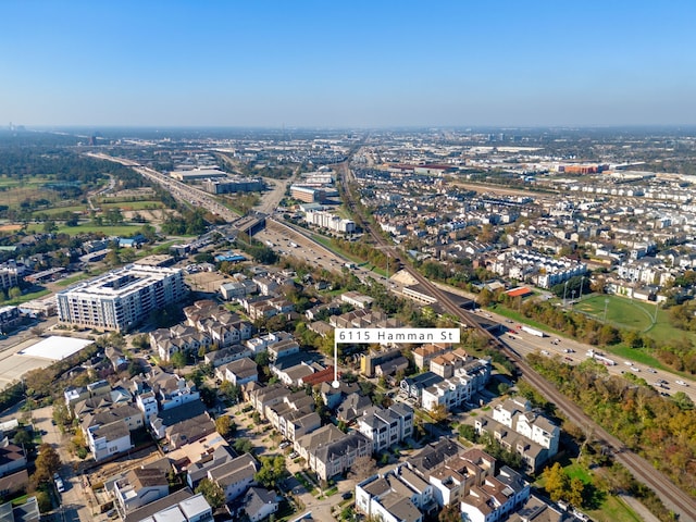 6115 Hamman St, Houston, TX 77007 - aerial view of property's location