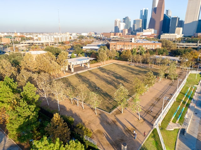 6115 Hamman St, Houston, TX 77007 - aerial view of a skyline view