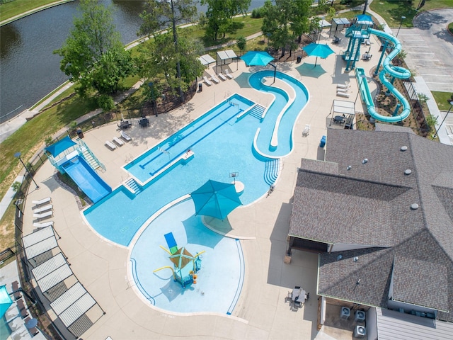 drone / aerial view