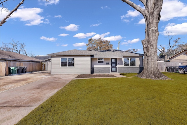 6014 W 43rd St, Houston, TX 77092 - view of front of property featuring driveway, brick siding, and roof with shingles