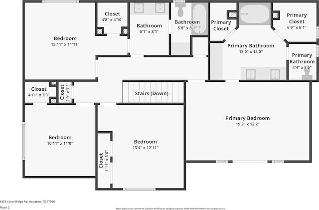 6531 Coral Ridge Rd, Houston, TX 77069 - plan