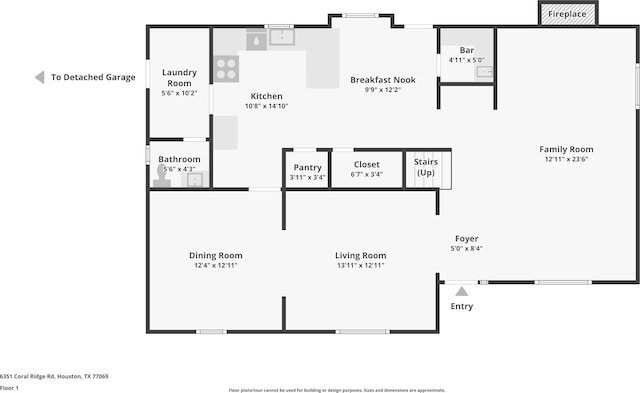 6531 Coral Ridge Rd, Houston, TX 77069 - plan
