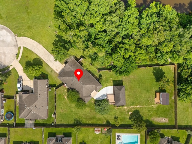 drone / aerial view