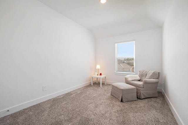 13716 Rising Sun Ln, Conroe, TX 77384 - living area with carpet and lofted ceiling