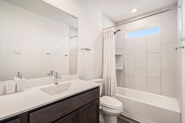 13716 Rising Sun Ln, Conroe, TX 77384 - full bath with vanity and shower / bath combo with shower curtain