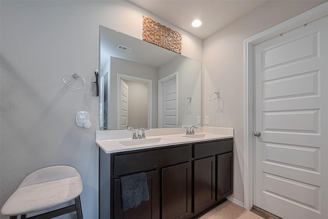 3923 Hawaiian Ct, Baytown, TX 77521 - full bathroom with double vanity