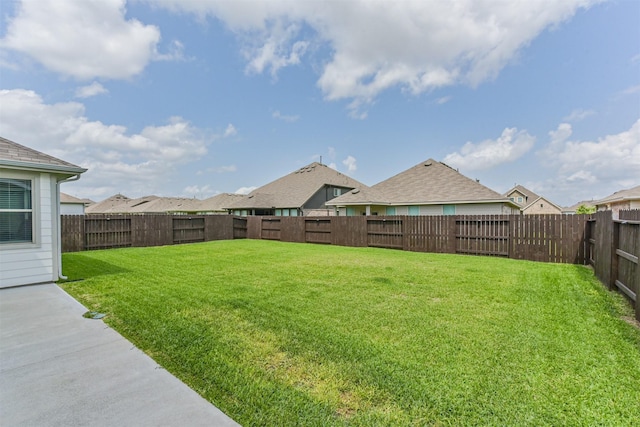 4711 Bartagrass Dr, Rosenberg, TX 77469 - view of yard with a fenced backyard