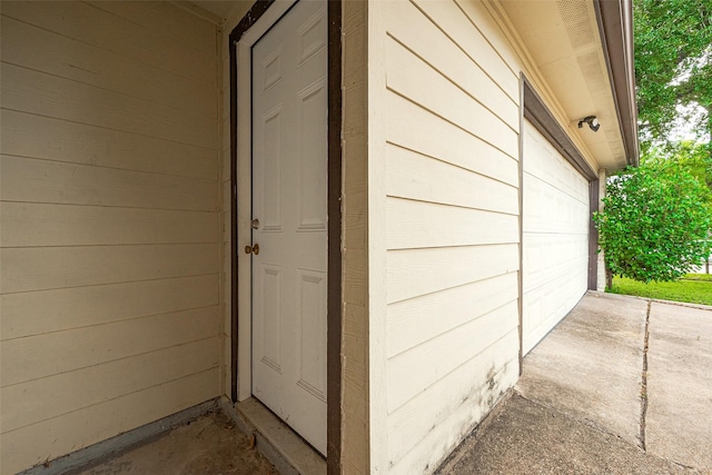 view of property entrance