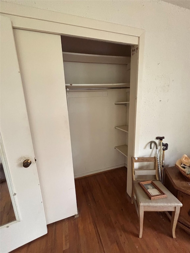view of closet