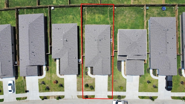 drone / aerial view