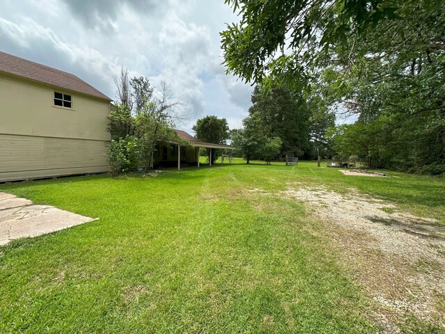 view of yard
