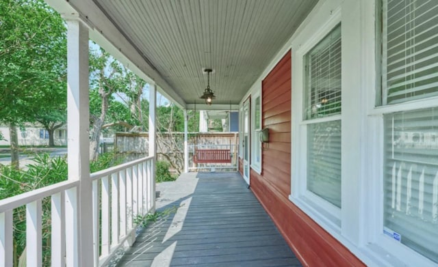 219 W 13th St, Houston, TX 77008 - deck featuring a porch