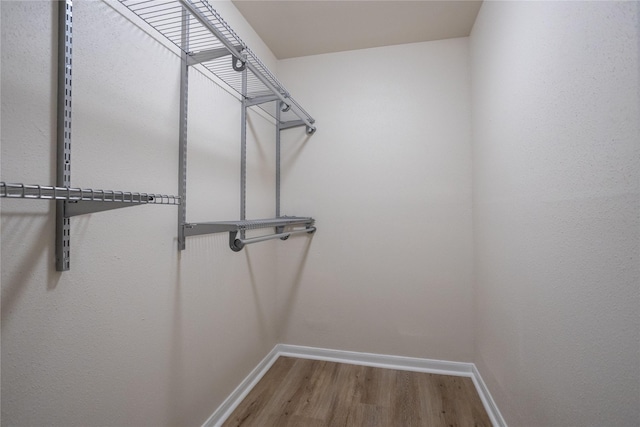 1311 Antoine Dr Unit 245, Houston, TX 77055 - walk in closet featuring wood finished floors