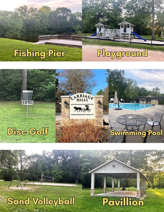 2434 Pebblebrook Cir, Conroe, TX 77384 - view of a document with a collage of images