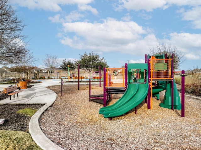 view of community playground