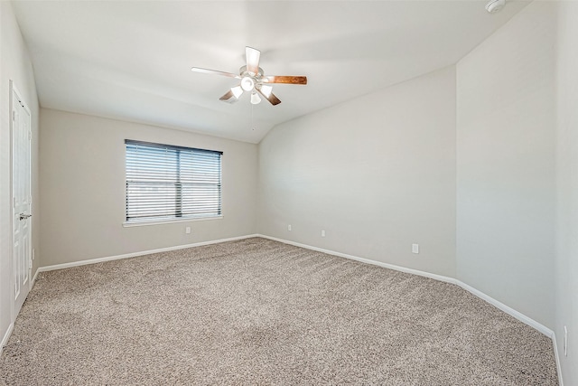 9154 Sunlight Oak Ln, Houston, TX 77070 - unfurnished room with baseboards, carpet flooring, and ceiling fan