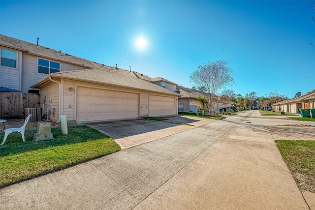 9154 Sunlight Oak Ln, Houston, TX 77070 - multi unit property with an attached garage, fence, driveway, and a residential view