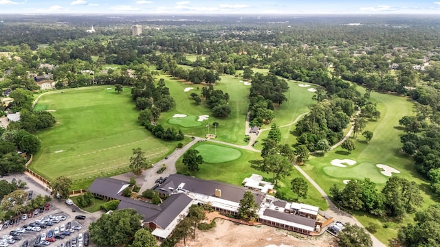 6303 Pebble Beach Dr, Houston, TX 77069 - aerial view with view of golf course