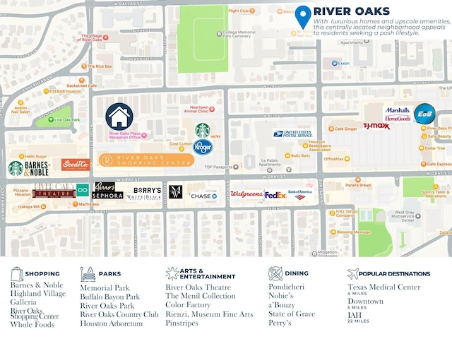 1201 Mcduffie St Unit 169, Houston, TX 77019 - map / location