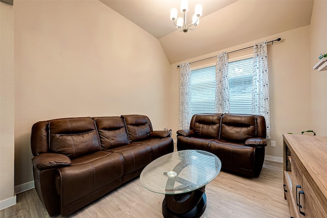 4723 Great Acre Ln, Fresno, TX 77545 - living area featuring baseboards, light wood finished floors, and lofted ceiling