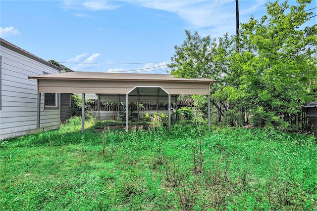 view of yard