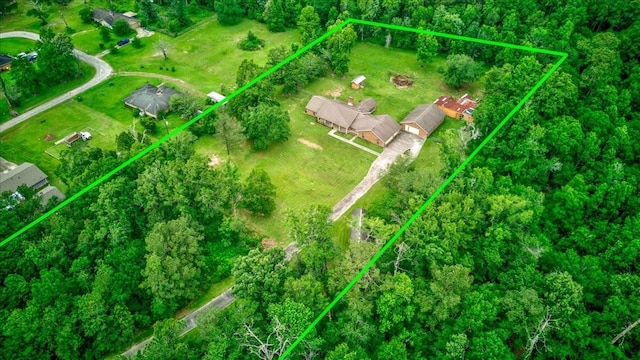 drone / aerial view