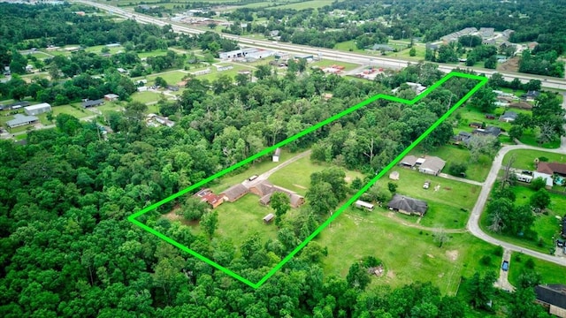 aerial view