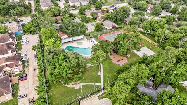 drone / aerial view