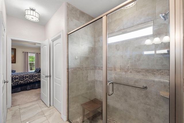 19486 Humaya Dr, Porter, TX 77365 - full bath with a stall shower and ensuite bath