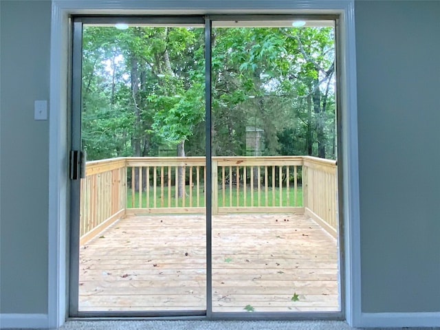 view of entryway