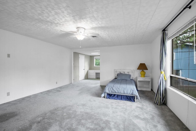 6348 County Road 659, Brazoria, TX 77422 - carpeted bedroom with multiple windows and ceiling fan