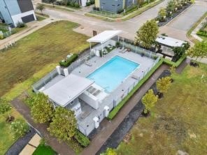 drone / aerial view