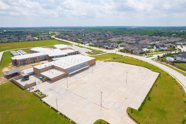 birds eye view of property featuring a residential view