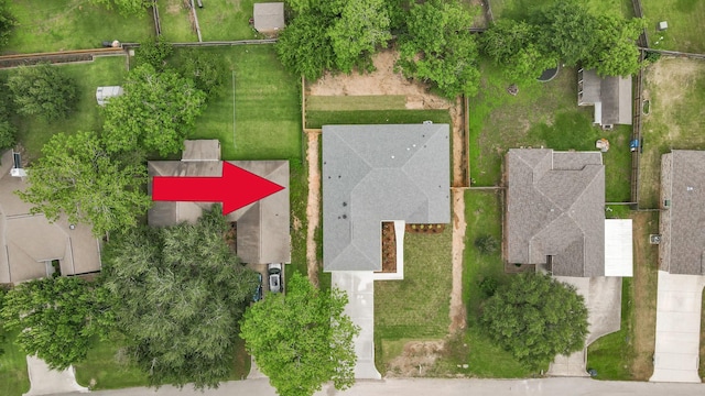 12390 Green Ridge Dr, Willis, TX 77318 - drone / aerial view