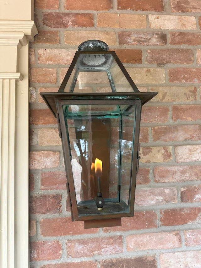 details with brick siding