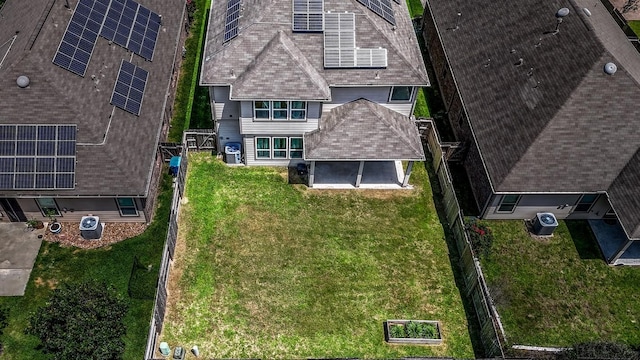 aerial view of property and surrounding area