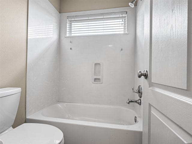 2513 Crestmoon Ct, Houston, TX 77089 - full bathroom featuring toilet and bathtub / shower combination