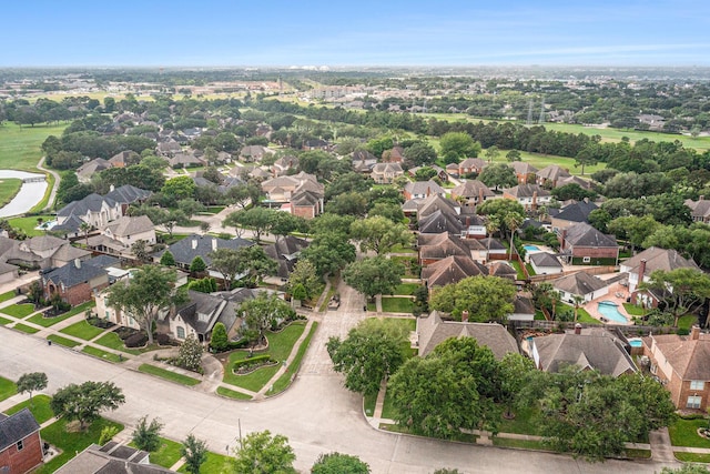 2722 Masters Dr, League City, TX 77573 - birds eye view of property featuring a residential view