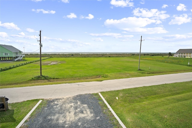 4413 Strand Ave, Port Bolivar, TX 77650 - view of street with a view of rural / pastoral area
