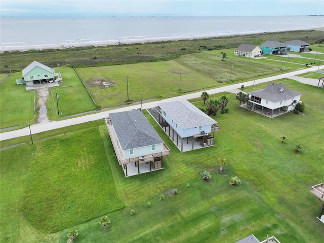 4413 Strand Ave, Port Bolivar, TX 77650 - aerial view of a nearby body of water