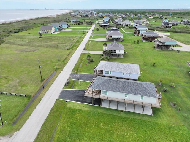 4413 Strand Ave, Port Bolivar, TX 77650 - aerial view of property and surrounding area