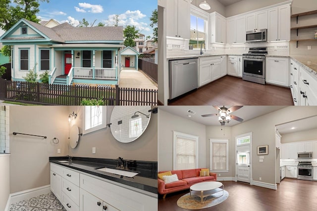 1708 Shearn St, Houston, TX 77007 - view of marketing collateral with multiple images
