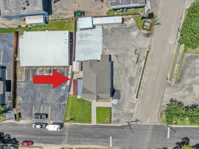 917 Houston St, Conroe, TX 77301 - drone / aerial view
