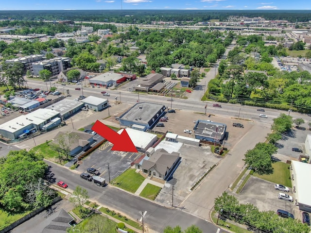 917 Houston St, Conroe, TX 77301 - birds eye view of property