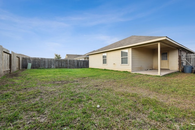 6011 Diantha St, Katy, TX 77449 - view of yard with a patio area