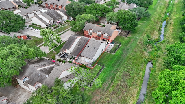 birds eye view of property featuring a residential view